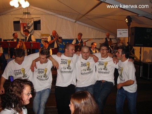 Krwa 2006: Freitag im Festzelt