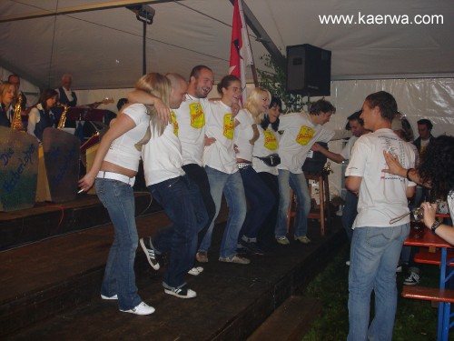 Krwa 2007 Platzkonzert vorm Rathaus und Bieranstich