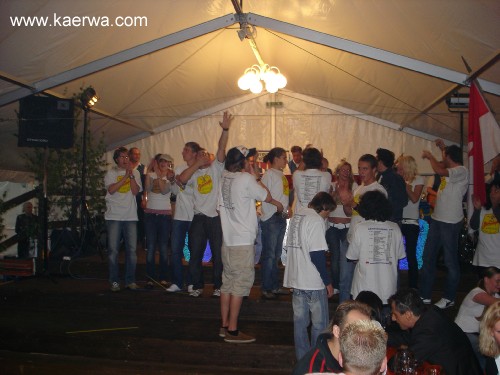 Krwa 2007 Platzkonzert vorm Rathaus und Bieranstich