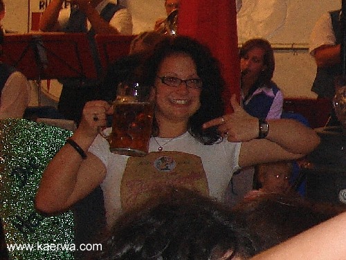 Krwa 2007 Platzkonzert vorm Rathaus und Bieranstich