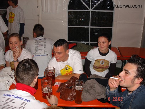 Krwa 2007 Platzkonzert vorm Rathaus und Bieranstich