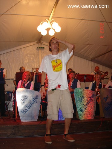 Krwa 2007 Platzkonzert vorm Rathaus und Bieranstich