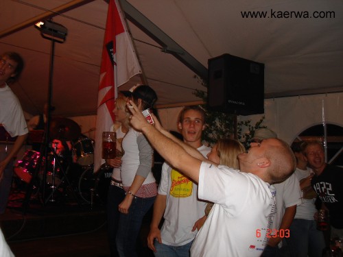 Krwa 2007 Platzkonzert vorm Rathaus und Bieranstich