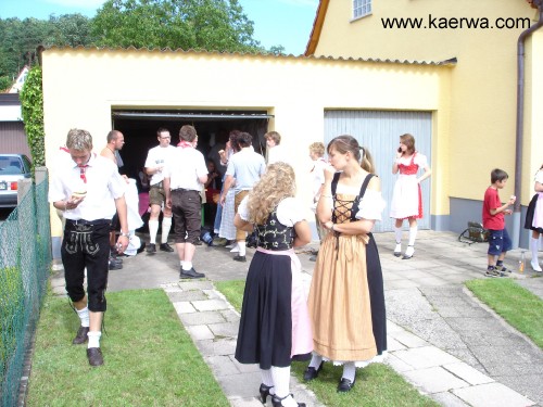 Krwa 2007 Krwabaum aufstellen