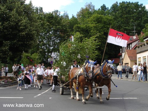 Krwa 2007 Krwabaum aufstellen