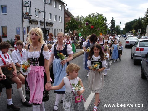 Krwa 2007 Krwabaum aufstellen